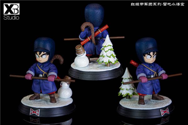 【海外代購】XBD 紅緞帶軍團人物補全 雪地小悟空紫忍者 