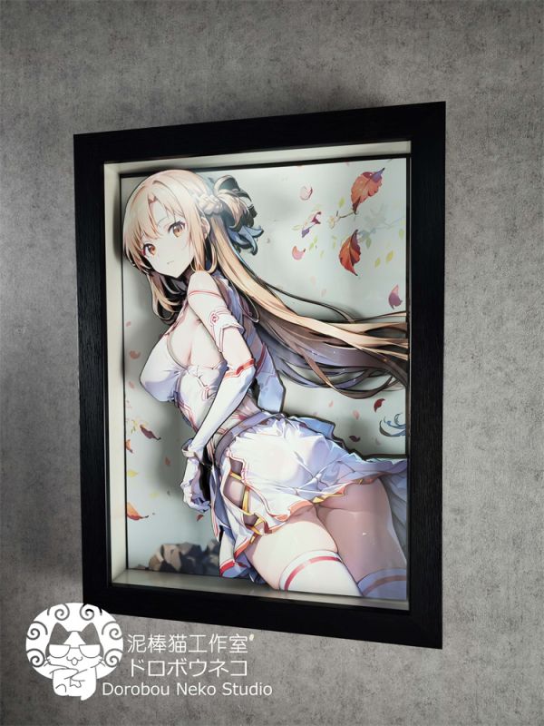 【海外代購】 泥棒貓 DSMG-021 結城明日奈 立體裝飾畫 