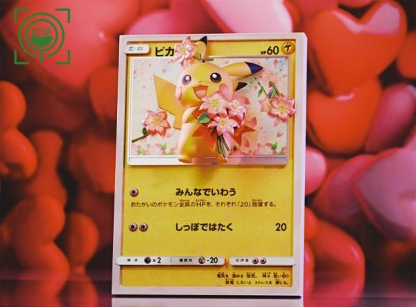 【預定】GEISHA 瑰夏社 卡牌第十七彈 捧花皮卡丘 