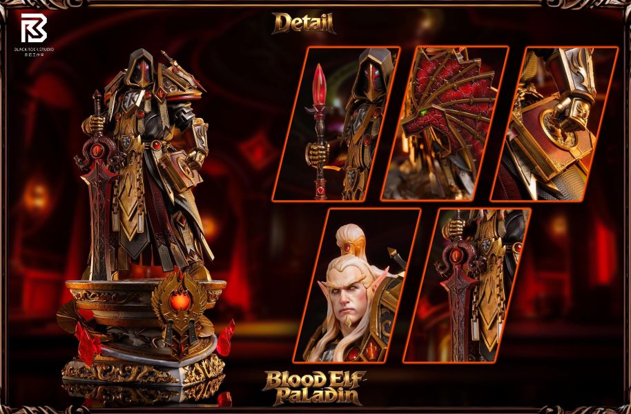 【預定】BRS 黑石 經典舊世系列系列第一彈 T2血精靈聖騎士審判套 