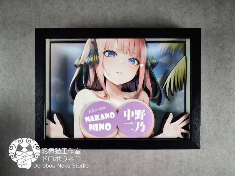 【海外代購】泥棒貓 DSOS-002 五等分的新娘 中野二乃 立體畫 