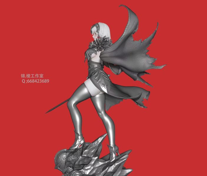 【預定】錦棱 瘋批臉黑貞德 