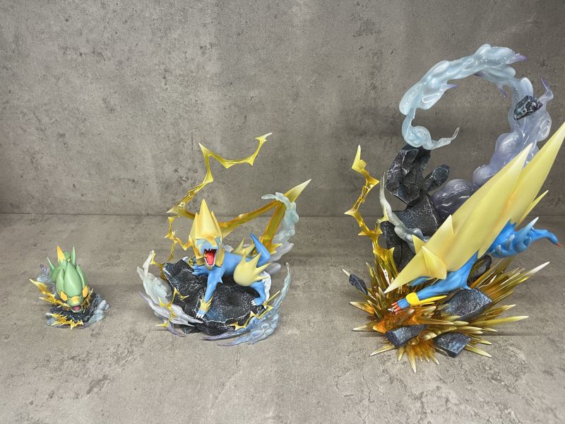 【預定】呆呆 落雷獸 雷電獸 mega 雷電獸 