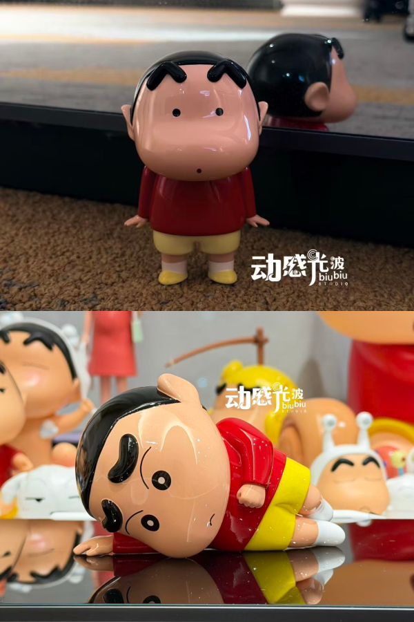 【預定】動感光波 sofubi 躺平小新&豆豆眼小新 