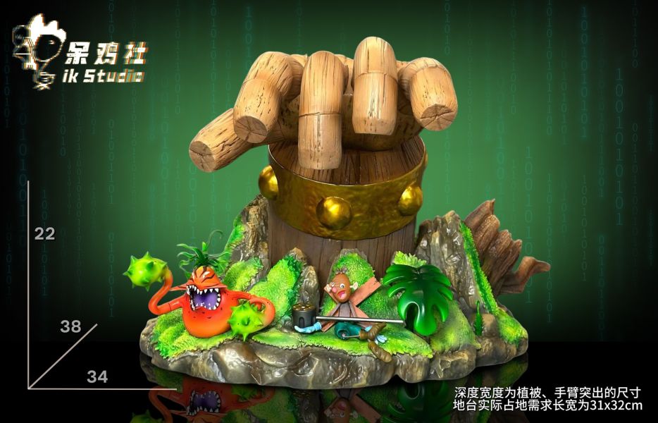 【預定】呆雞社 IKS 黑暗四天王第二彈 森林組木偶獸 