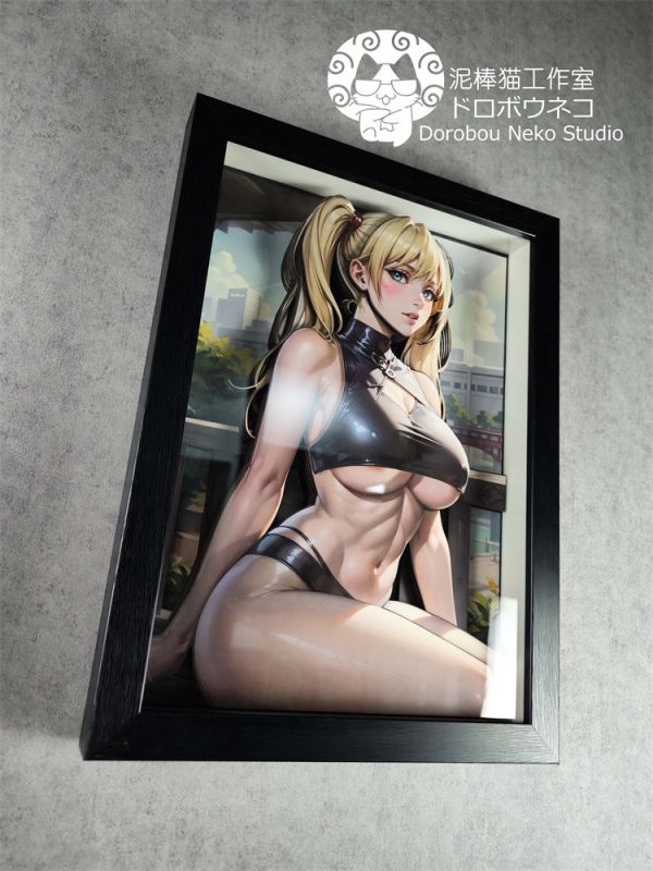【海外代購】泥棒貓 DSMG-040 Naruto 色彩誘術 鳴人 立體裝飾畫 