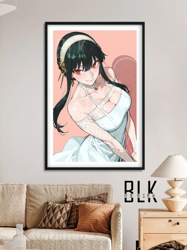 【海外代購】巴洛克 《羞澀約爾》SPY×FAMILY裝飾畫冰箱貼 