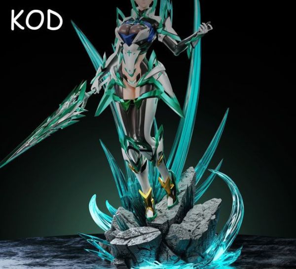 【預定】KOD 機甲輕雕 第三彈 異度之刃 小綠 