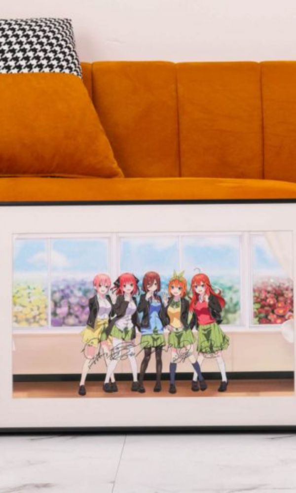 【海外代購】【60*40CM】InfinityGallery 五等分的花嫁聲優簽名復刻裝飾畫01 