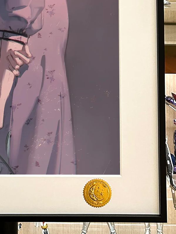 【海外代購】星空《碎花裙菲倫》Fern海塔葬送的芙莉蓮裝飾畫 