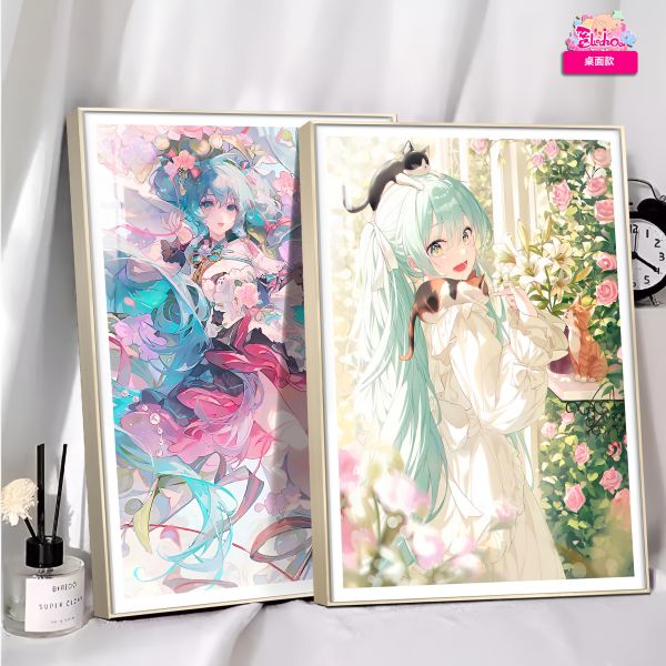 【海外代購】阿喵畫社 迎辰 初音未來 8k超清裝飾畫 