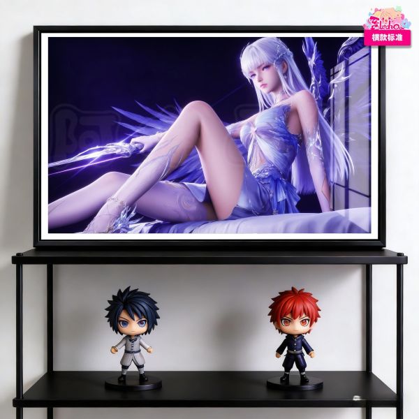 【海外代購】阿喵畫社 聖裁 紫翼斬星聖採兒 海賊王新品異形套組裝飾畫 床頭地墊 發光滑鼠墊 冰箱貼 