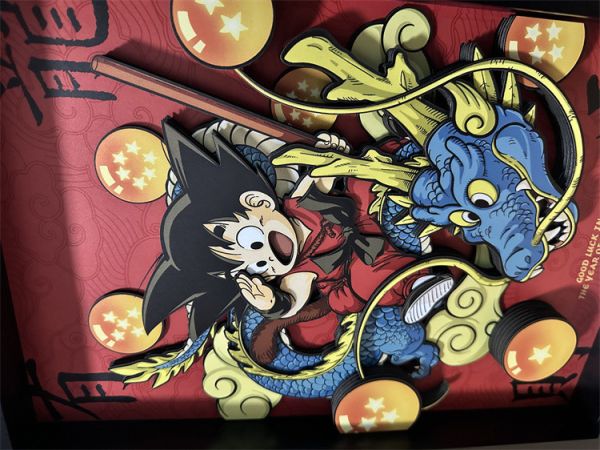 【海外代購】凹凸 神龍悟空 有龍則靈 龍年新年紙藝立體畫 
