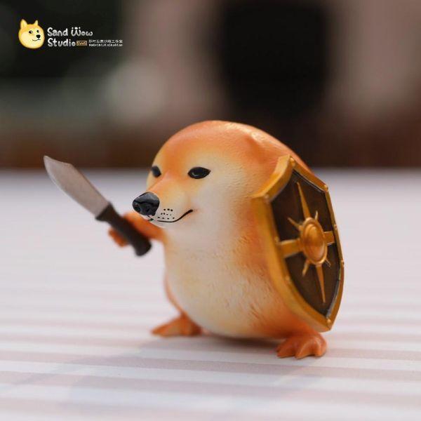『準現貨』沙雕 刀盾狗蛙·柴柴系列 我的刀盾 