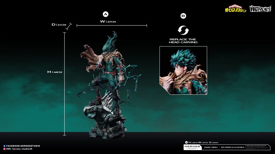 【預定】heroes dark deku 