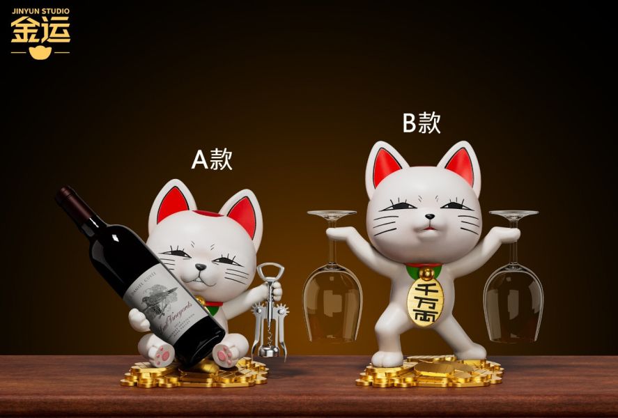 【預定】金運 高速婆婆·紅酒架酒杯擺飾 