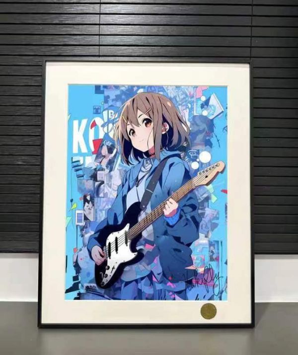 【海外代購】星空《輕音少女平澤唯》K-ON！京阿尼輕音部裝飾畫 