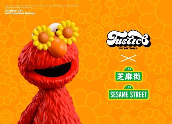 【台灣現貨】Justice Intentions 芝麻街正版授權 艾蒙(Elmo) 