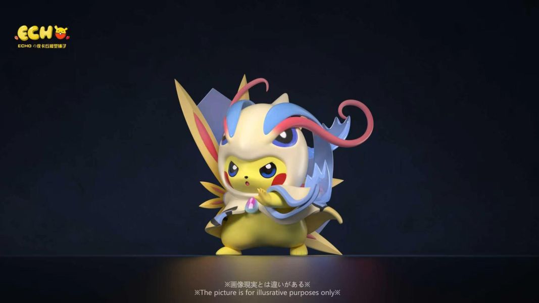 【預定】ECHO 皮卡丘模型鋪子 皮模鋪 美娜斯變裝皮卡丘 