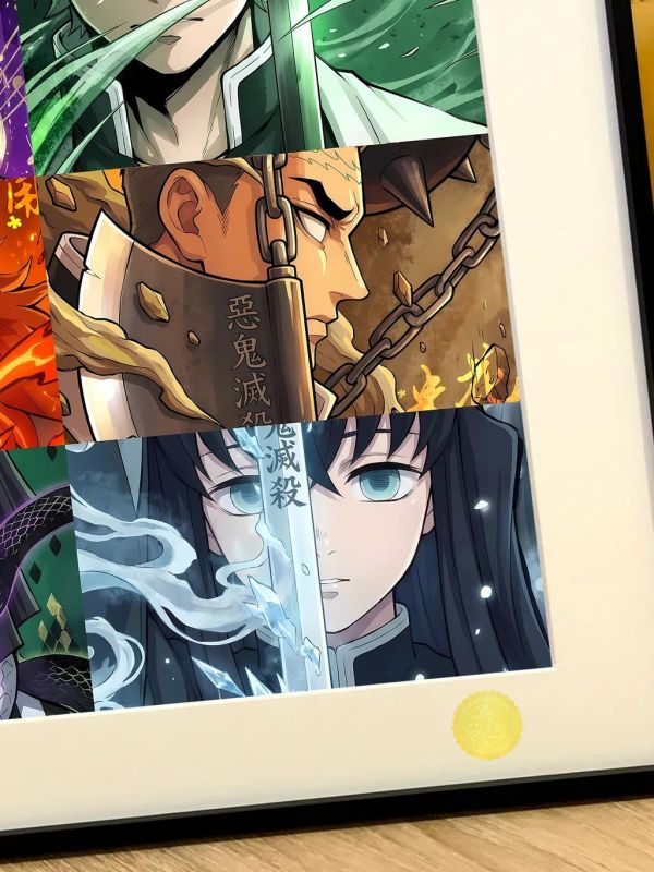 【海外代購】星空《九柱之刃》鬼滅之刃無限城篇裝飾畫 