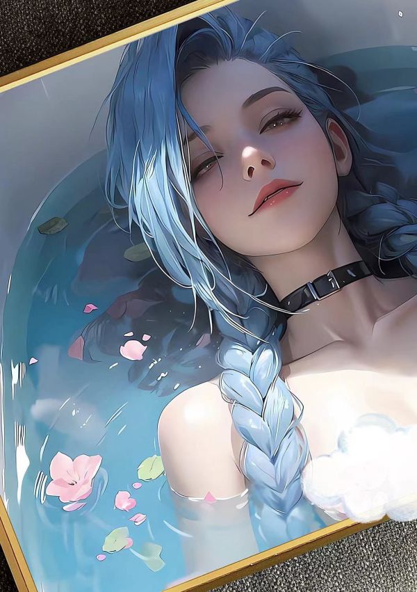 【海外代購】千鳥社 金克絲 Jinx 浴缸 暴走蘿莉 潮流裝飾畫 