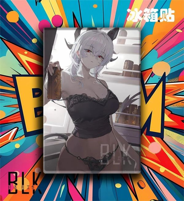 【海外代購】巴洛克 《啤酒贊妮》鳴潮Zani裝飾畫冰箱貼 