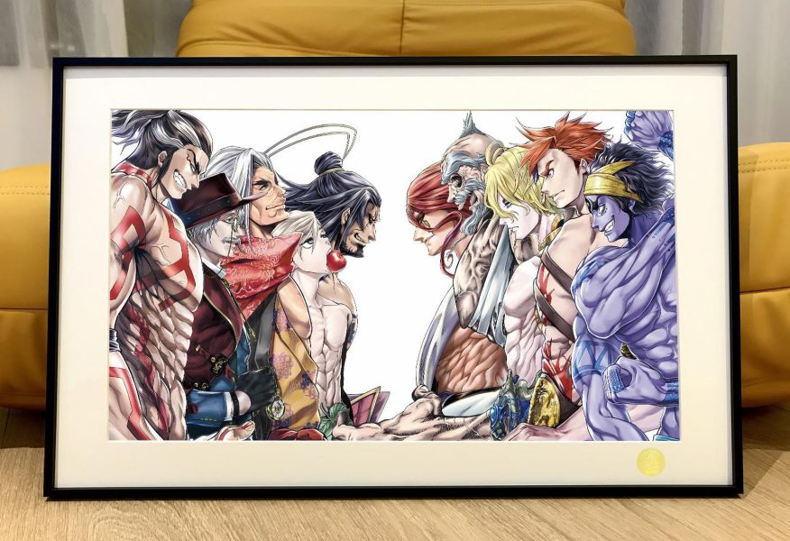 【海外代購】星空 《終末的女武神》亞當呂布嬴政終末的女武神Record of Ragnarok哈迪斯動畫裝飾畫 