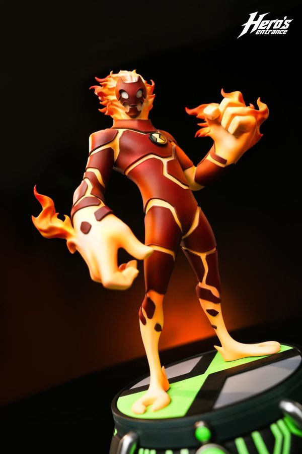 【預定】Hero's entrance 少年駭客 Ben10 派羅奈星人 火焰人 