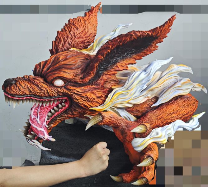 【預定】圓火 週年鉅作 九尾虎皮帶土 60cm版本 