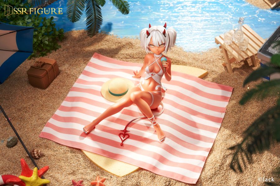 【預定】SSR FIGURE 畫家lack 咖啡因醬&暗精靈舞孃 夏日Ver. 