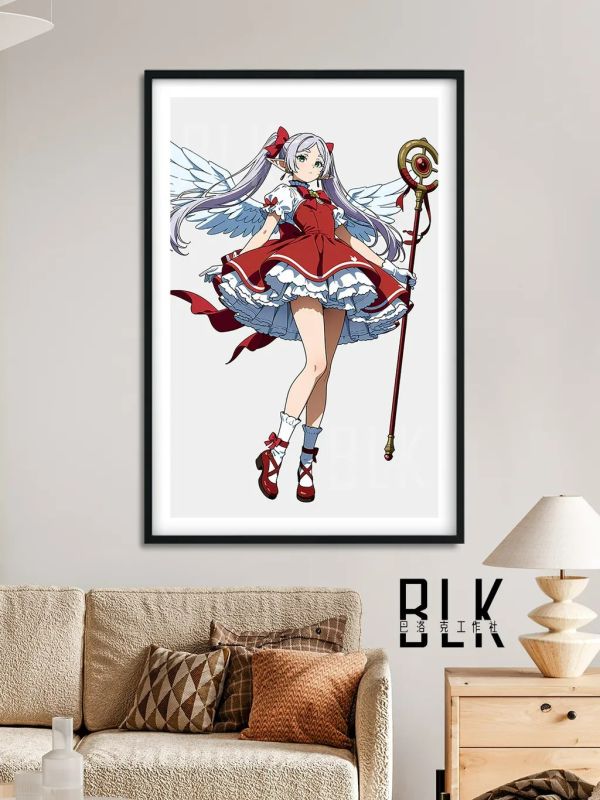 【海外代購】巴洛克 《魔法少女芙莉蓮》葬送的芙莉蓮裝飾畫冰箱貼 