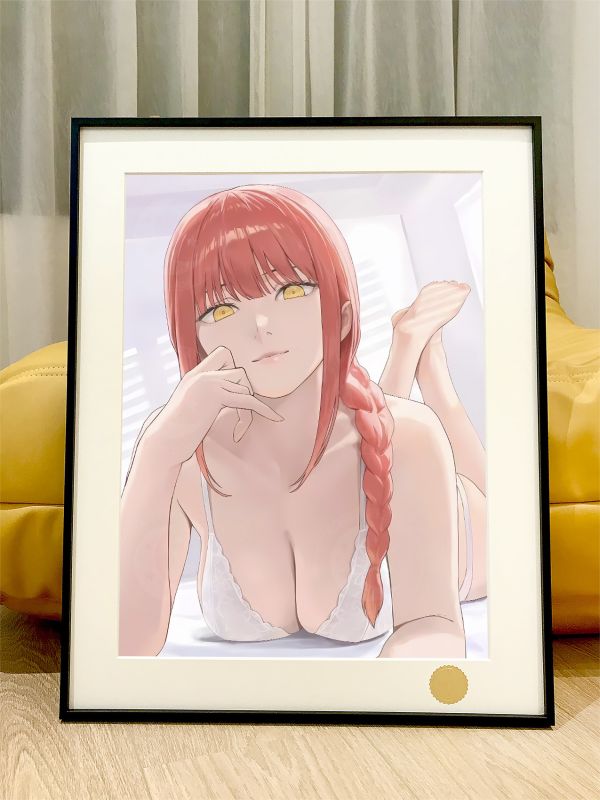 【海外代購】星空 《內衣瑪奇瑪》Chainsaw Man電鋸人Makima電次早川秋鏈鋸人支配惡魔動漫裝飾畫 