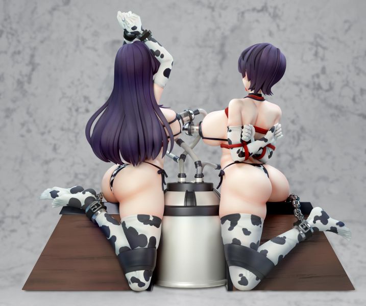 【R18-預定】Meat 木馬上被束縛產乳的古見母女 