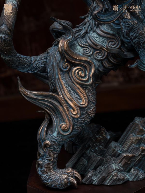 【預定】末那末匠 竹谷隆之 四神之印・白虎 黑金塗裝版 