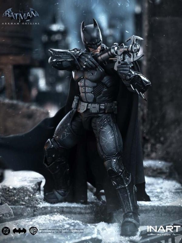 【預定】INART 阿卡姆起源 蝙蝠俠戰損版 漫威DC 