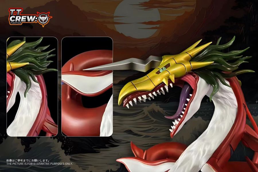 【預定】TT 甜甜 數碼寶貝吸血魔獸軍團－超海龍獸/惡海龍獸 