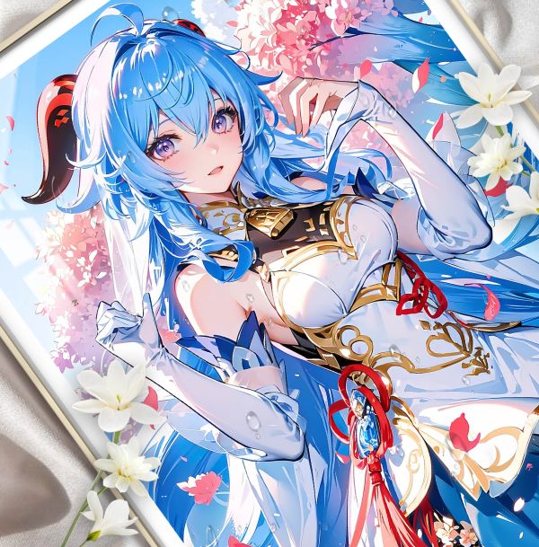 【海外代購】阿喵畫社 櫻華 甘雨 