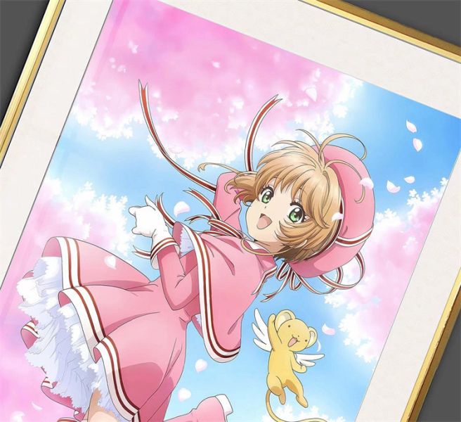 【海外代購】千鳥社 魔卡少女 櫻木之本櫻 百變小櫻單人裝飾畫 
