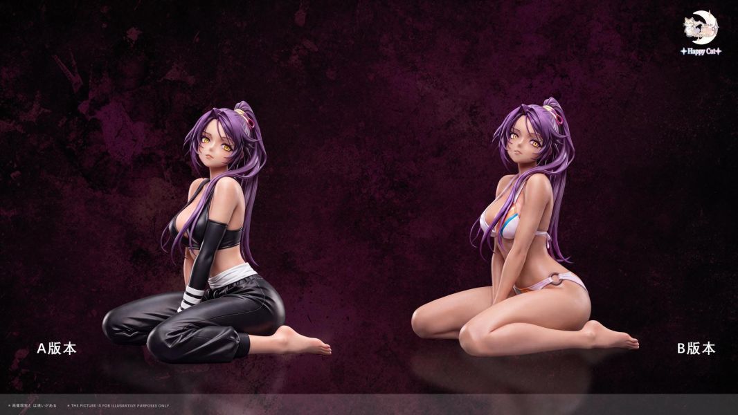 【R18-預定】Happy Cat 死神女性美學雕像-001 四楓院夜一 