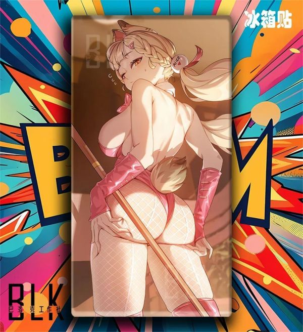 【海外代購】巴洛克《愛麗絲兔女郎》絕區零裝飾畫冰箱貼 