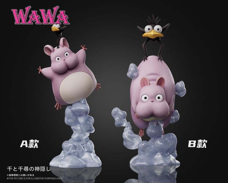 【預定】wawa 宮崎駿桌面小擺飾 飛翔坊寶寶 