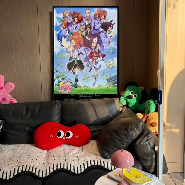 【海外代購】千鳥社 《賽馬娘第二季聲優畫》優簽名裝飾畫 