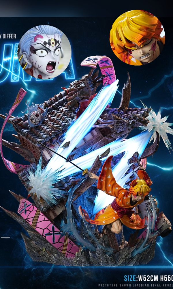 【實物預定-先行優惠500元】焦點 花街篇三小隻場景雕像第一彈 善逸 