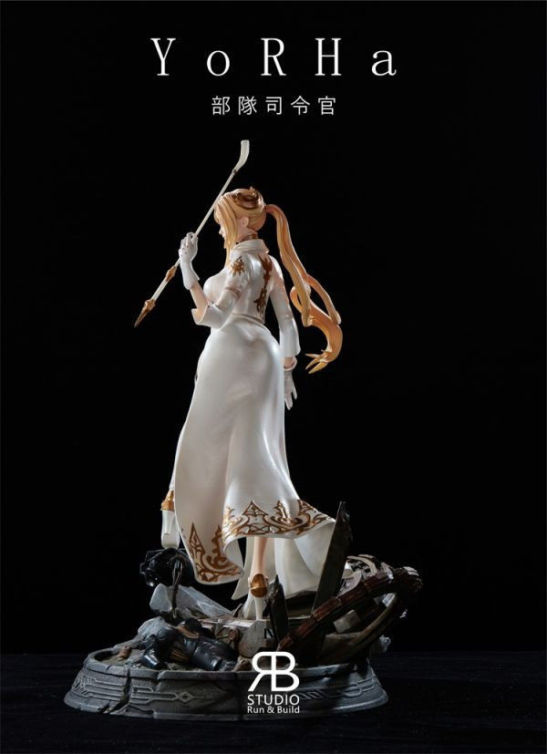 【台灣現貨】無損展品-R18女雕 RB 尼爾機械紀元 部隊司令官 