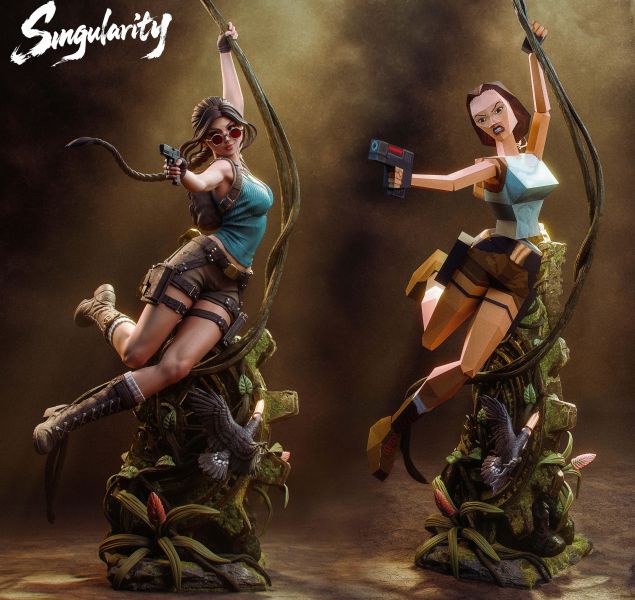 【預定】Singularity 經典角色系列 古墓奇兵－勞拉 