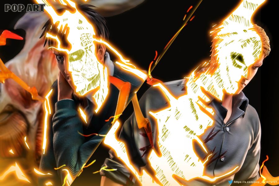 【預留請洽客服】POP ART 人物篇003 我鎧他超 萊納&貝爾托特 