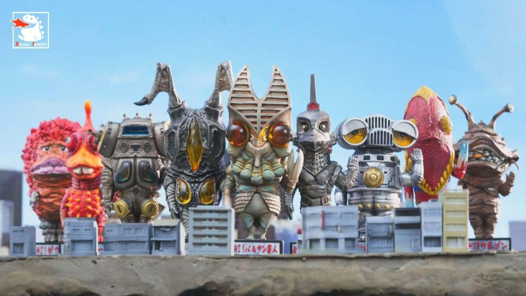 【預定】KAIJUU TANDO 怪獸天堂 你好小怪獸，再見童年 第二彈 皮骨蒙 塔伊銷 卡內貢 