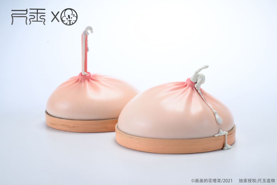 【預定】尺玉 畫畫的花噎菜 灌湯包 