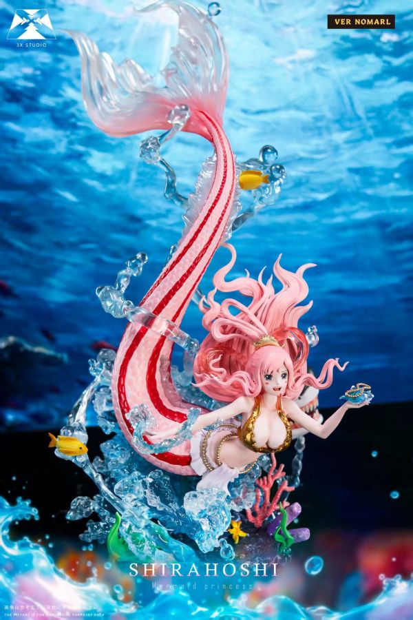 【預定】3X 人魚公主 白金 