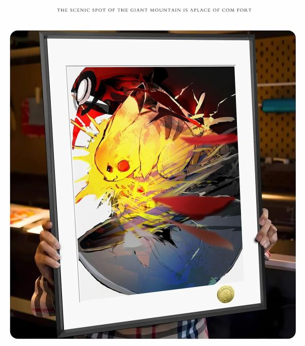 【海外代購】皇呱 《上吧！皮卡丘》寶可夢裝飾畫 午睡毯  地毯 